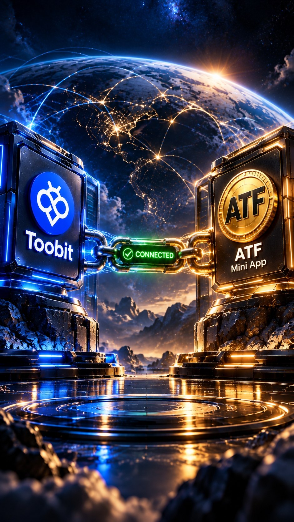ATF Mini App connected to Toobit